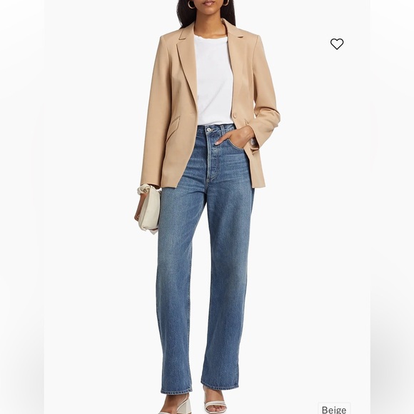 Favorite Daughter NEW Size L Favorite Tailored Blazer Mfg$328 - Picture 2 of 10